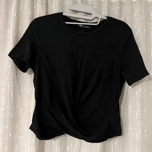ZARA | CROPPED T -SHIRT